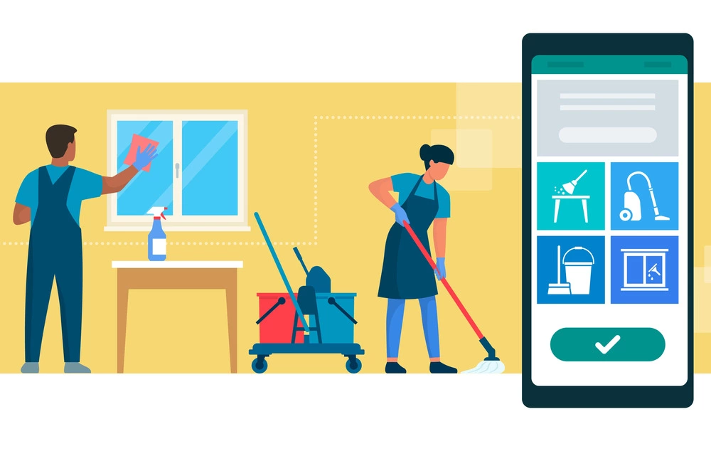 housekeepers and app interface