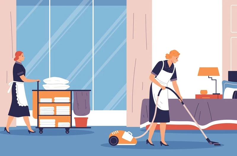 hotel room housekeeping